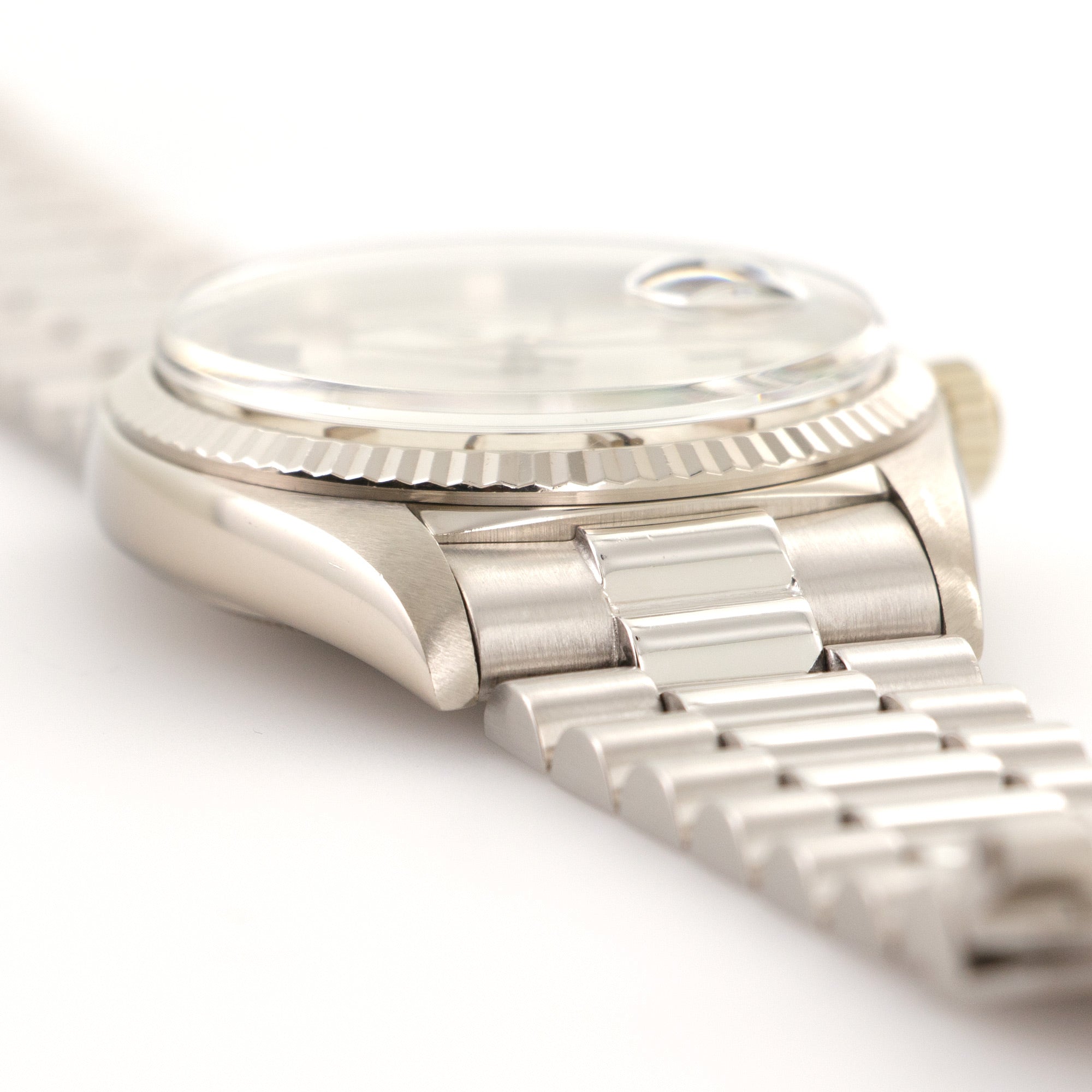 Rolex - Rolex White Gold Day-Date Watch Ref. 1803, Retailed by Bucherer - The Keystone Watches
