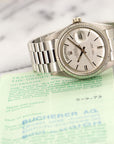 Rolex - Rolex White Gold Day-Date Watch Ref. 1803, Retailed by Bucherer - The Keystone Watches