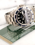 Rolex - Rolex White Gold GMT-Master II Diamond Sapphire Watch Ref. 116759 - The Keystone Watches