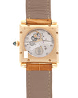 Cartier - Cartier Yellow Gold Manual Tank Obus Watch with Display Caseback - The Keystone Watches