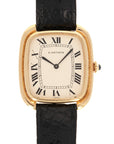 Cartier - Cartier Yellow Gold Jumbo TV Shaped Watch - The Keystone Watches