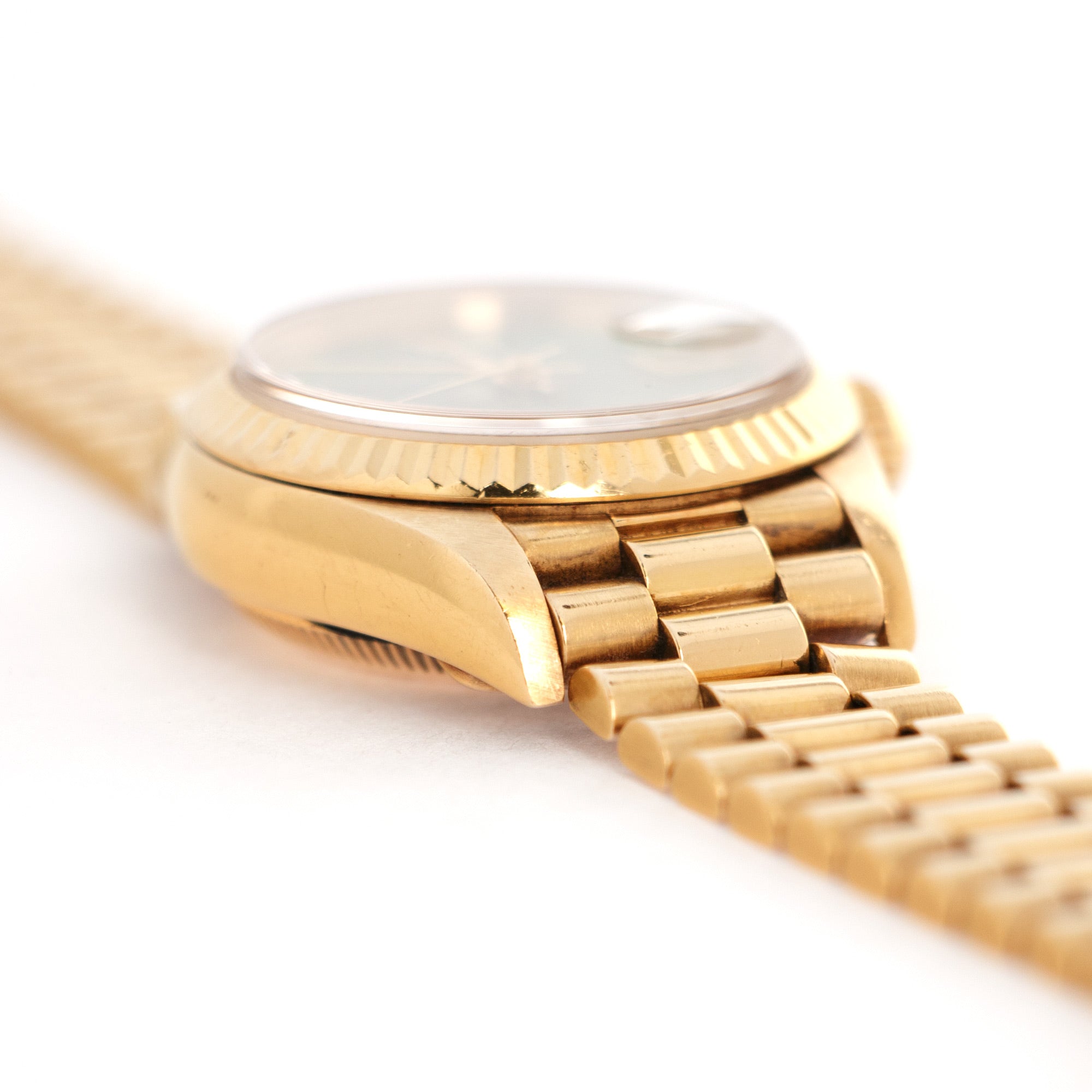 Rolex - Rolex Yellow Gold Datejust Malachite Dial Watch Ref. 69178 - The Keystone Watches