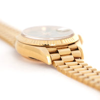 Rolex Yellow Gold Datejust Malachite Dial Watch Ref. 69178