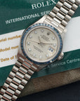 Rolex - Rolex White Gold Datejust Sapphire Bezel Watch Ref. 69119 - The Keystone Watches