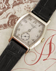 Patek Philippe - Patek Philippe White Gold Tonneau Watch from 1927 - The Keystone Watches