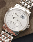 A. Lange & Sohne - A. Lange & Sohne White Gold Lange 1 Bracelet Watch - The Keystone Watches