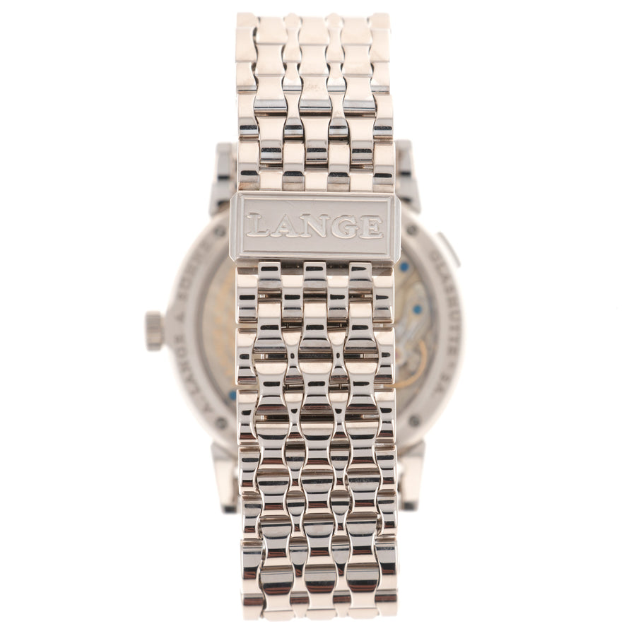 A. Lange & Sohne White Gold Lange 1 Bracelet Watch