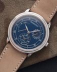 Audemars Piguet - Audemars Piguet Platinum Jules Audemars Dual Time Blue Dial - The Keystone Watches