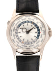 Patek Philippe White Gold World Time Watch Ref. 5130, Retailed by Tiffany & Co.