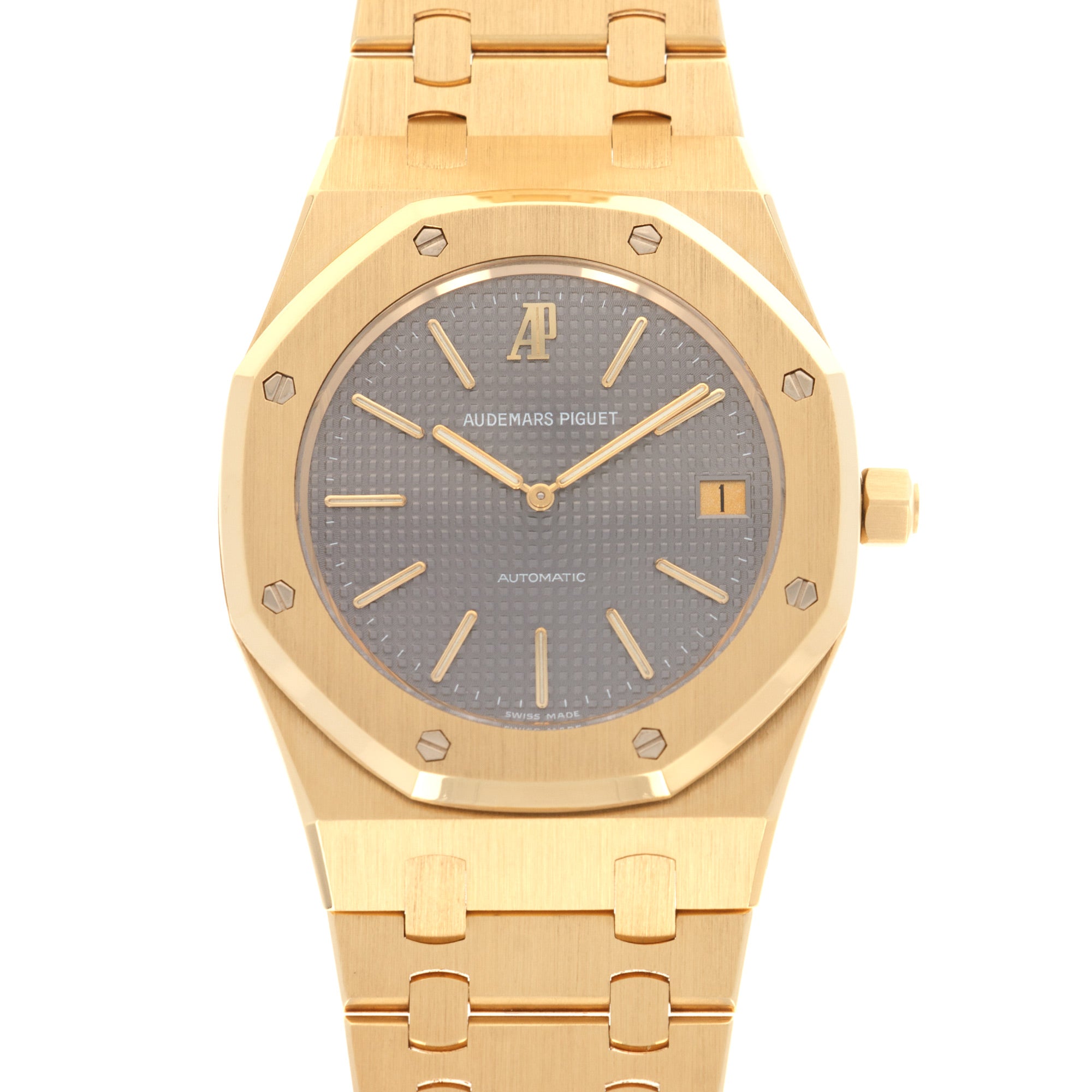 Audemars Piguet - Audemars Piguet Yellow Gold Jumbo Royal Oak Anniversary Watch Ref. 14802 - The Keystone Watches