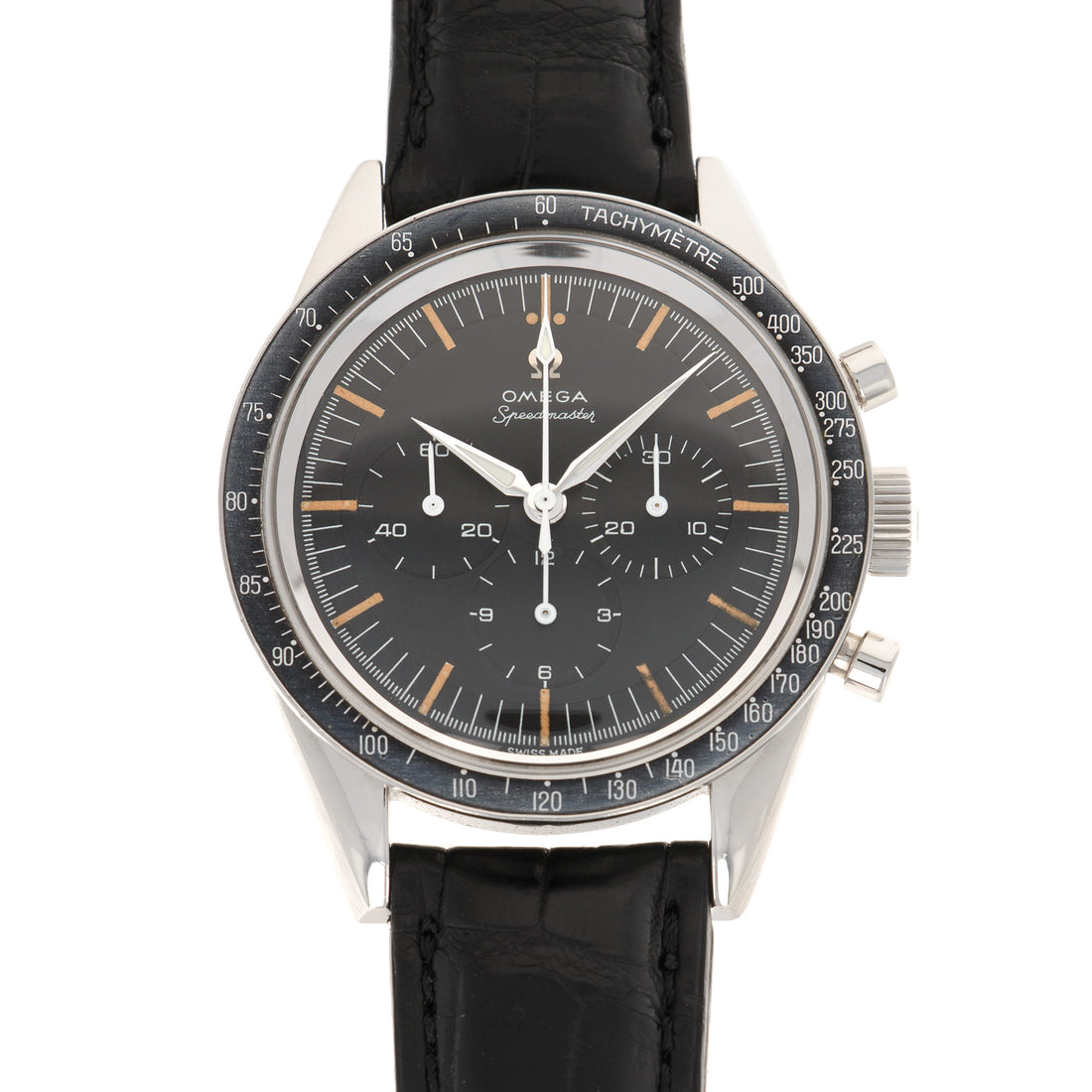 Omega Steel Speedmaster Chronograph Watch Ref. 2998