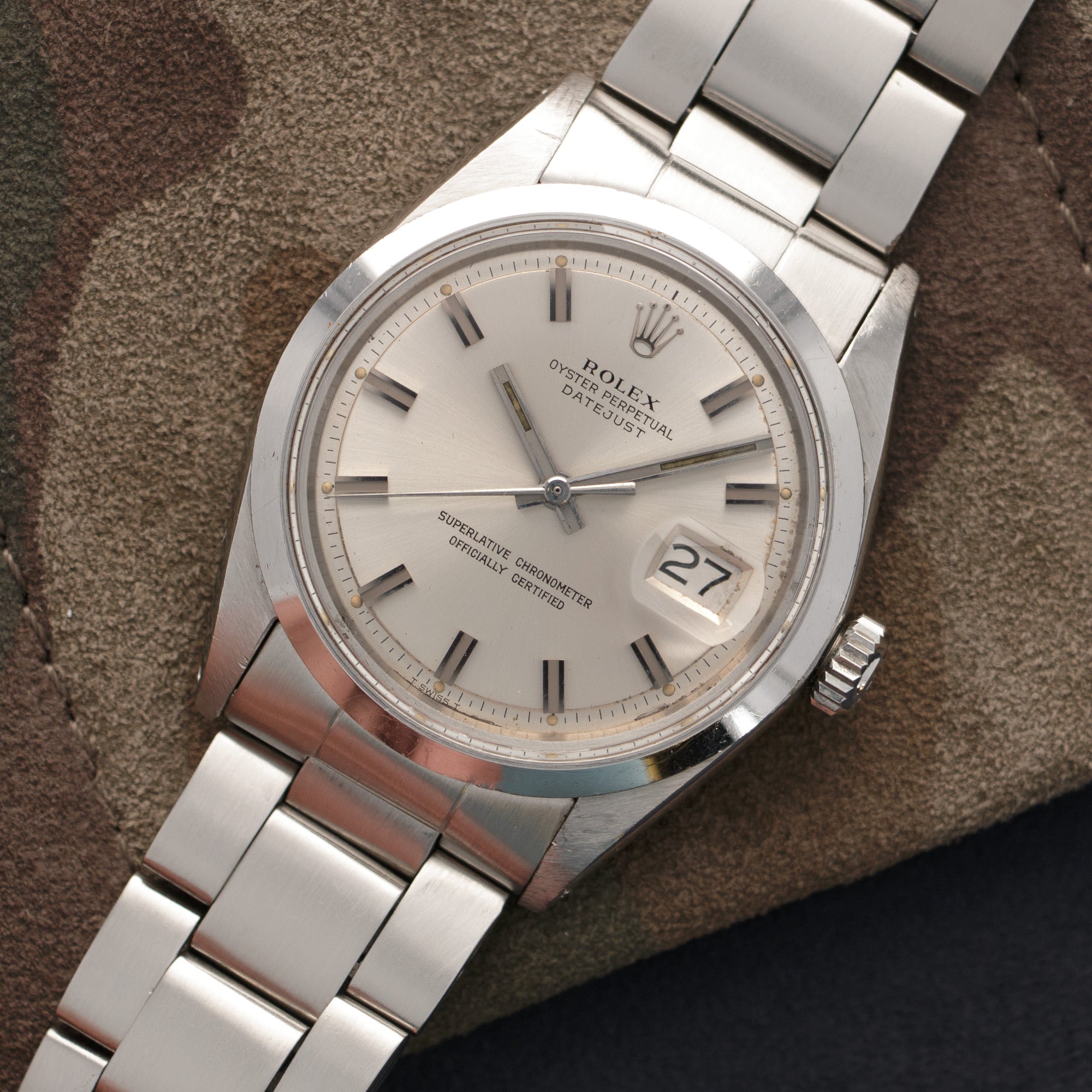 Rolex - Rolex Steel Datejust Watch Ref. 1600 from 1970 - The Keystone Watches