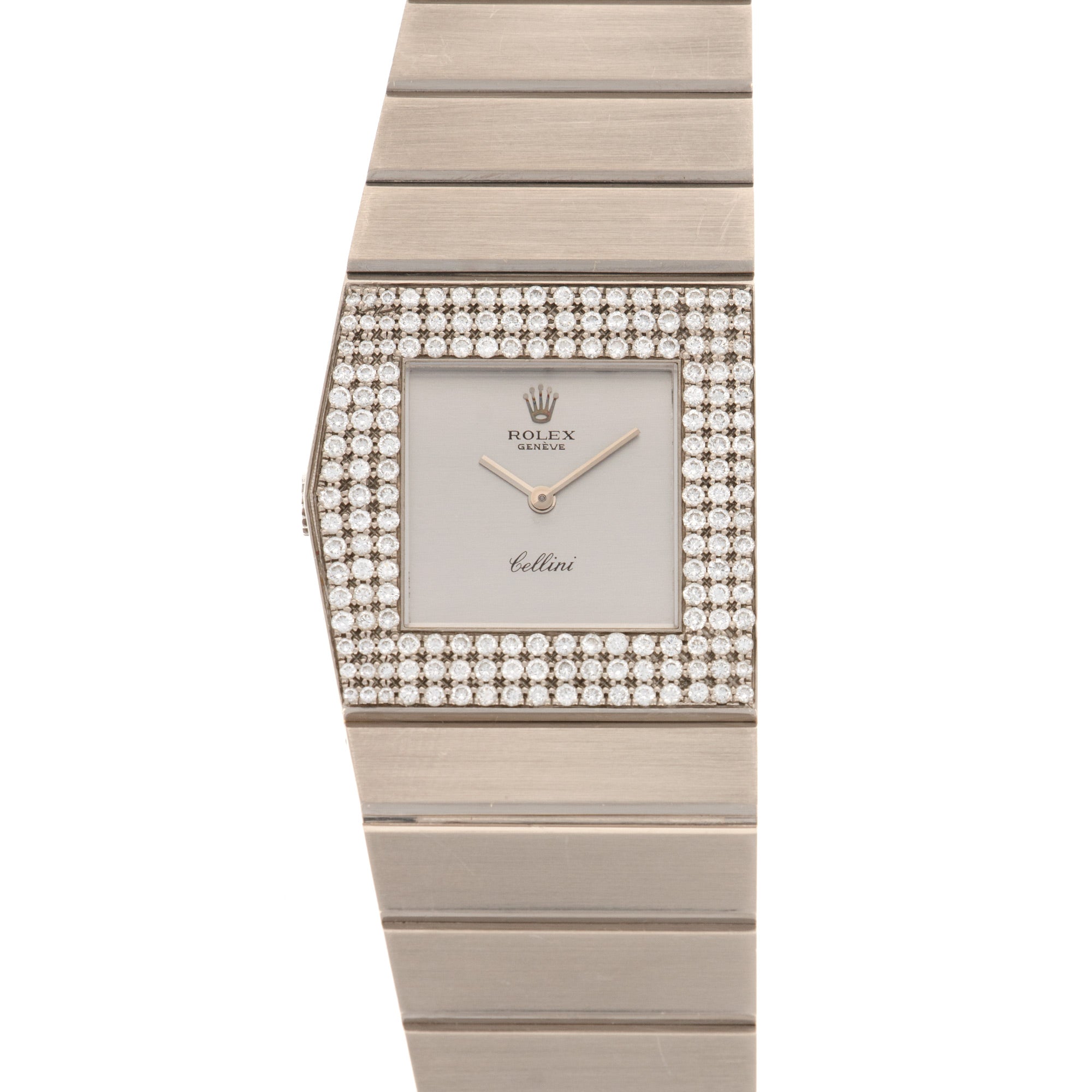Rolex - Rolex White Gold King Midas Diamond Watch Ref. 4609 - The Keystone Watches