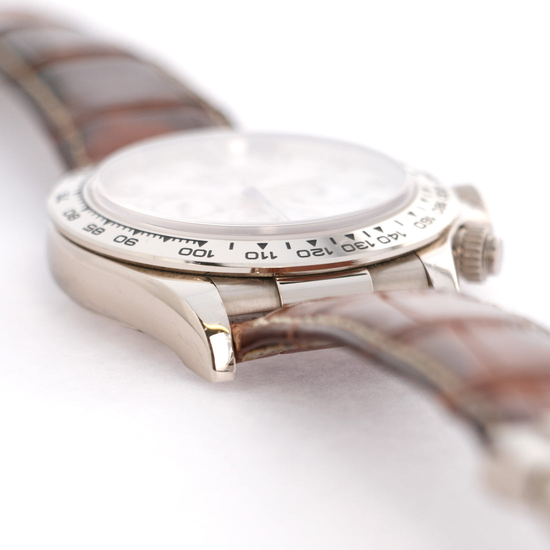 Rolex White Gold Cosmograph Daytona MOP Diamond Watch Ref. 16519