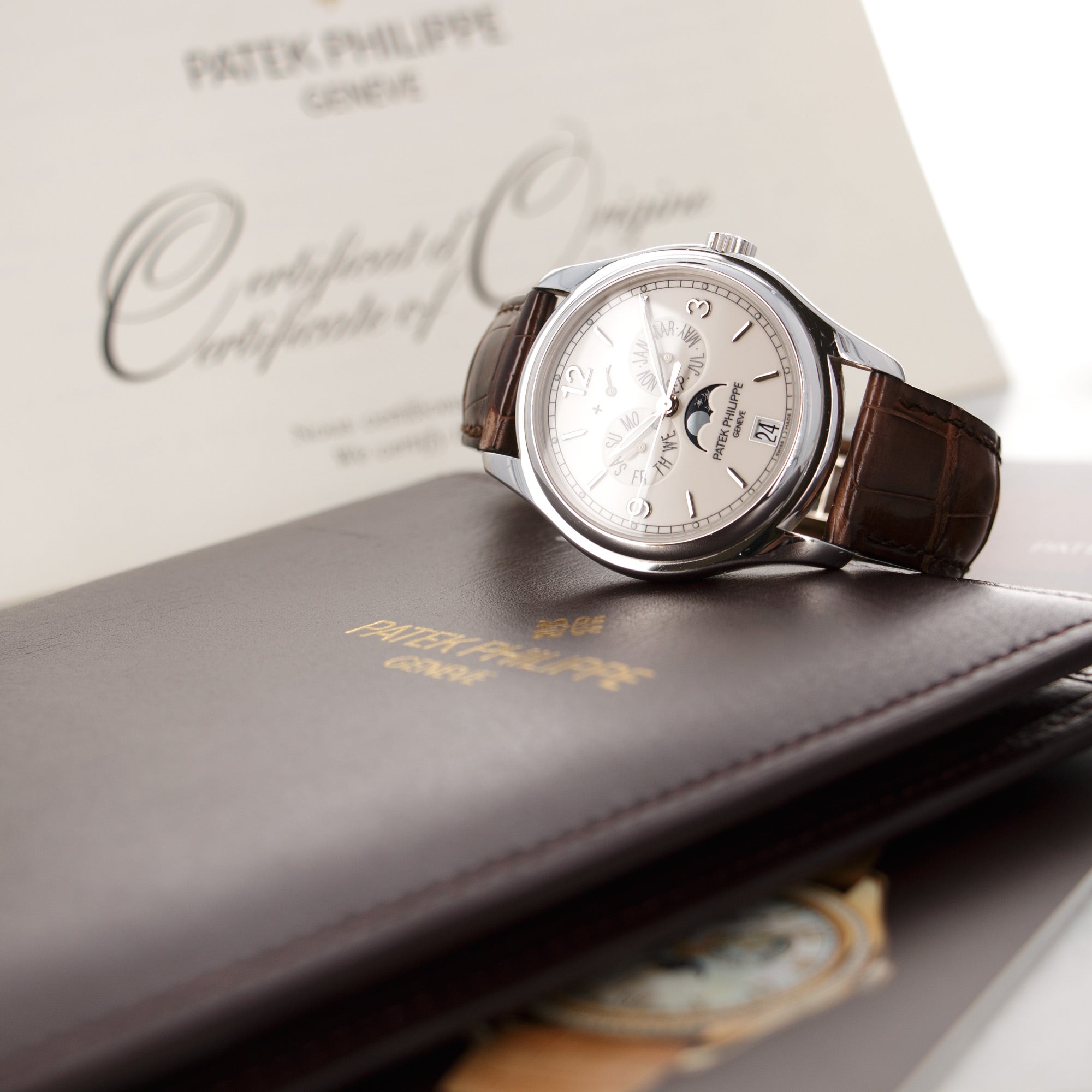 Patek Philippe - Patek Philippe White Gold Annual Calendar Watch Ref. 5146 - The Keystone Watches