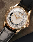 Patek Philippe - Patek Philippe Yellow Gold World Time Watch Ref. 5110, Made for Doha, Qatar - The Keystone Watches