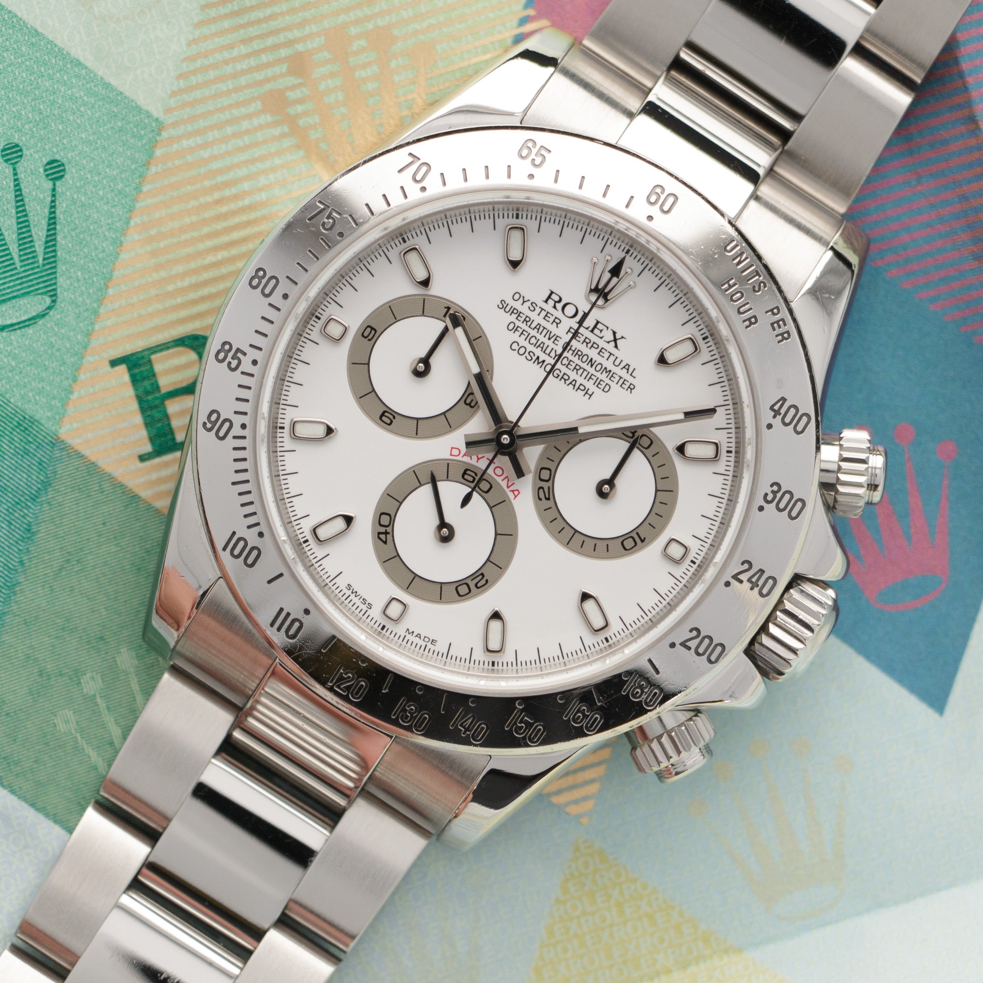 Rolex - Rolex Cosmograph Daytona Watch Ref. 116520 with Original Box and Papers - The Keystone Watches