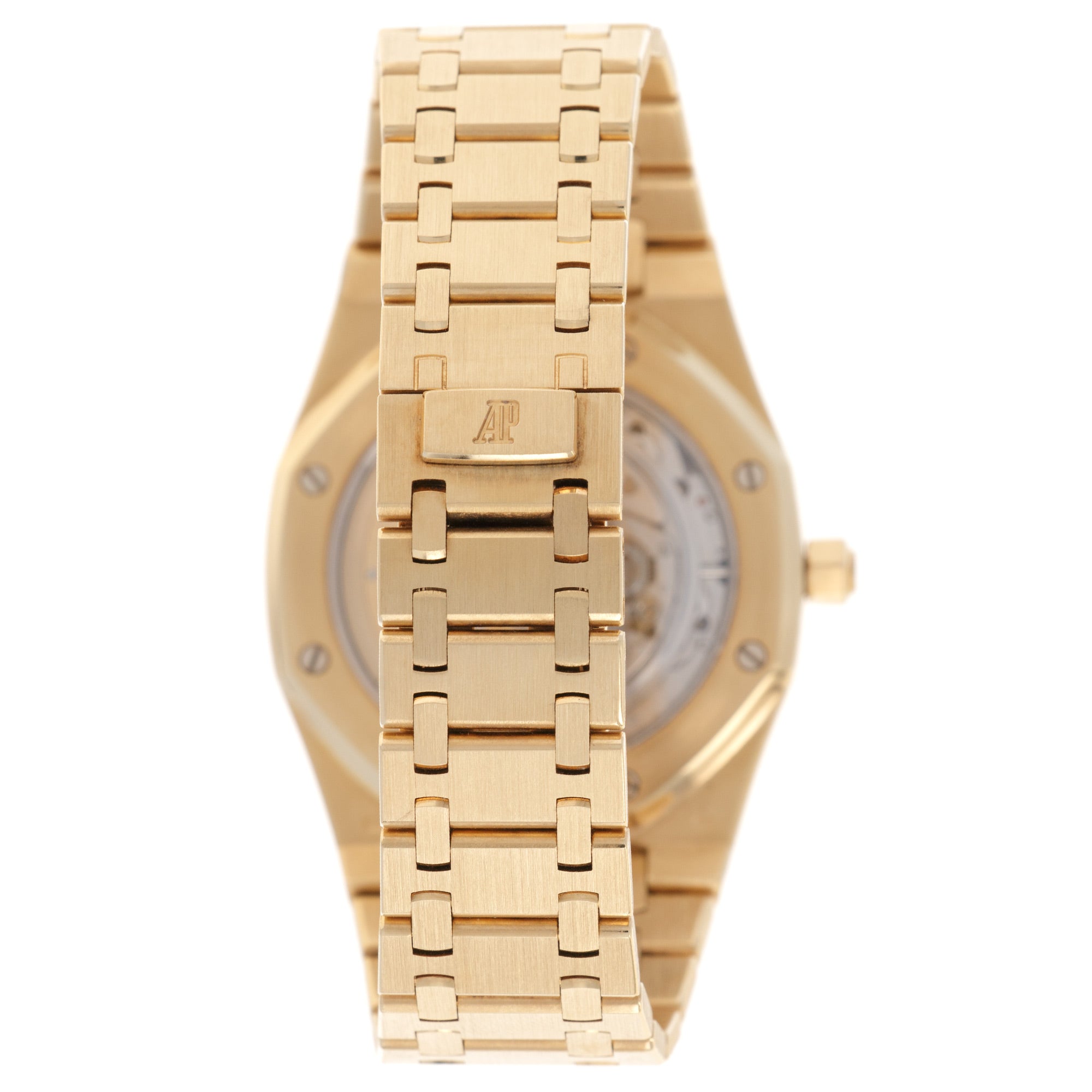 Audemars Piguet - Audemars Piguet Yellow Gold Jumbo Royal Oak Anniversary Watch Ref. 14802 - The Keystone Watches