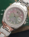 Rolex Platinum Day-Date Masterpiece Baguette Diamond Watch Ref. 18946
