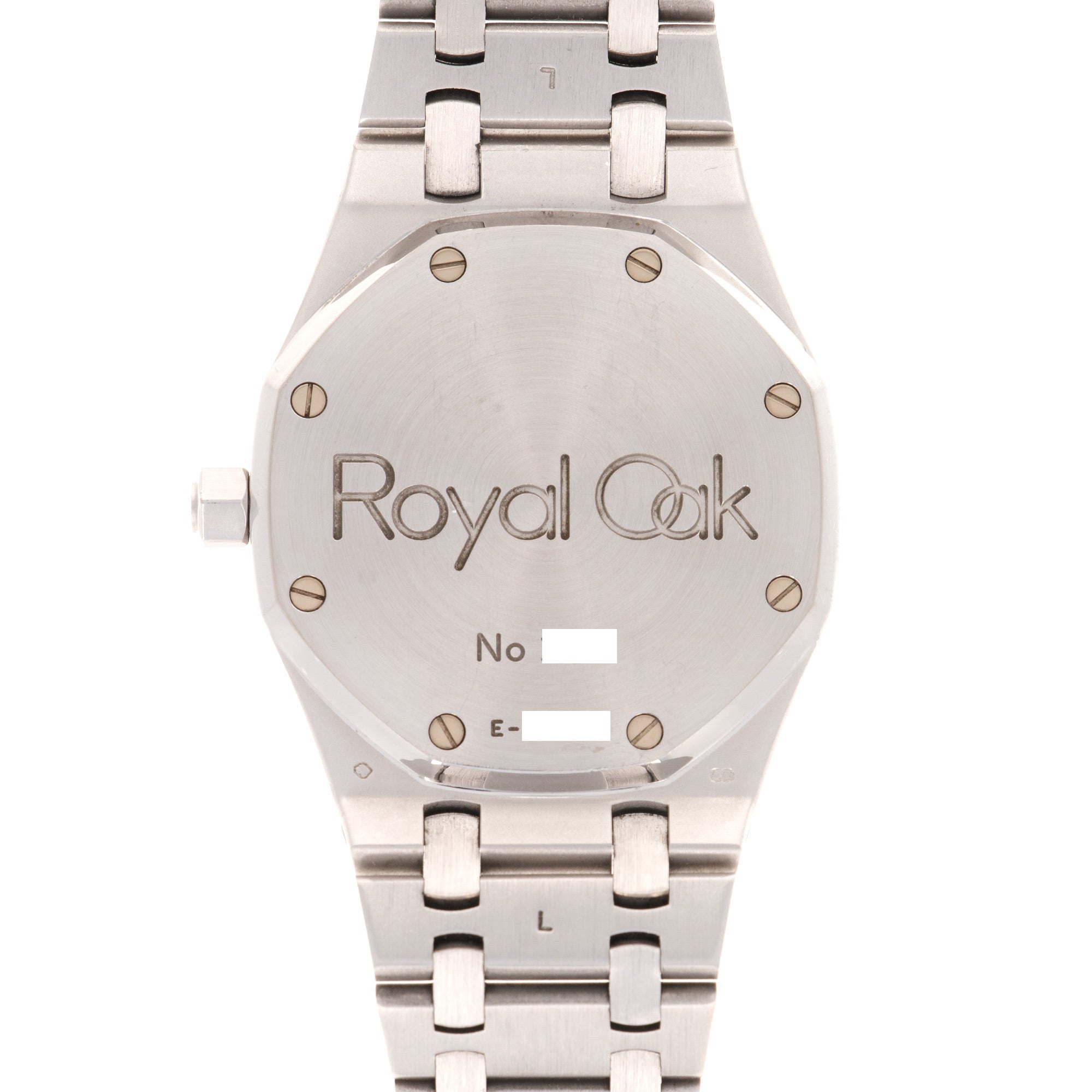 Audemars Piguet White Gold Royal Oak Diamond &amp; Emerald Watch