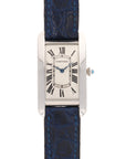 Cartier Platinum Tank Cintree Medium Watch, 1920s