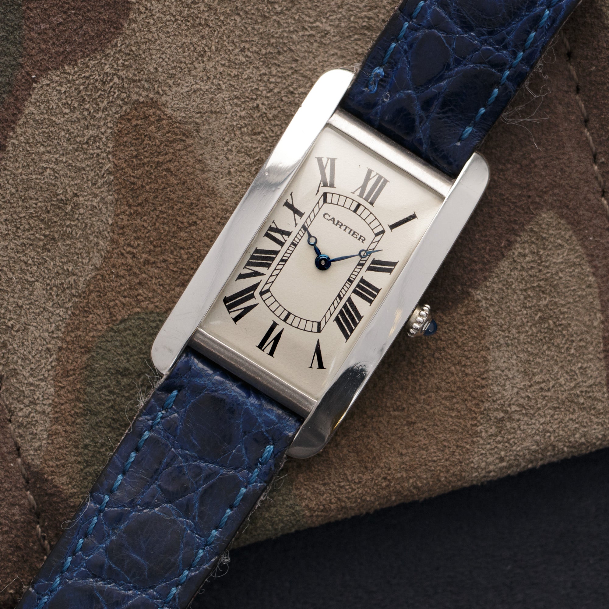 Cartier - Cartier Platinum Tank Cintree Medium Watch, 1920s - The Keystone Watches