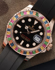 Rolex - Rolex Rose Gold Yacht-Master Rainbow Watch Ref. 116695 - The Keystone Watches