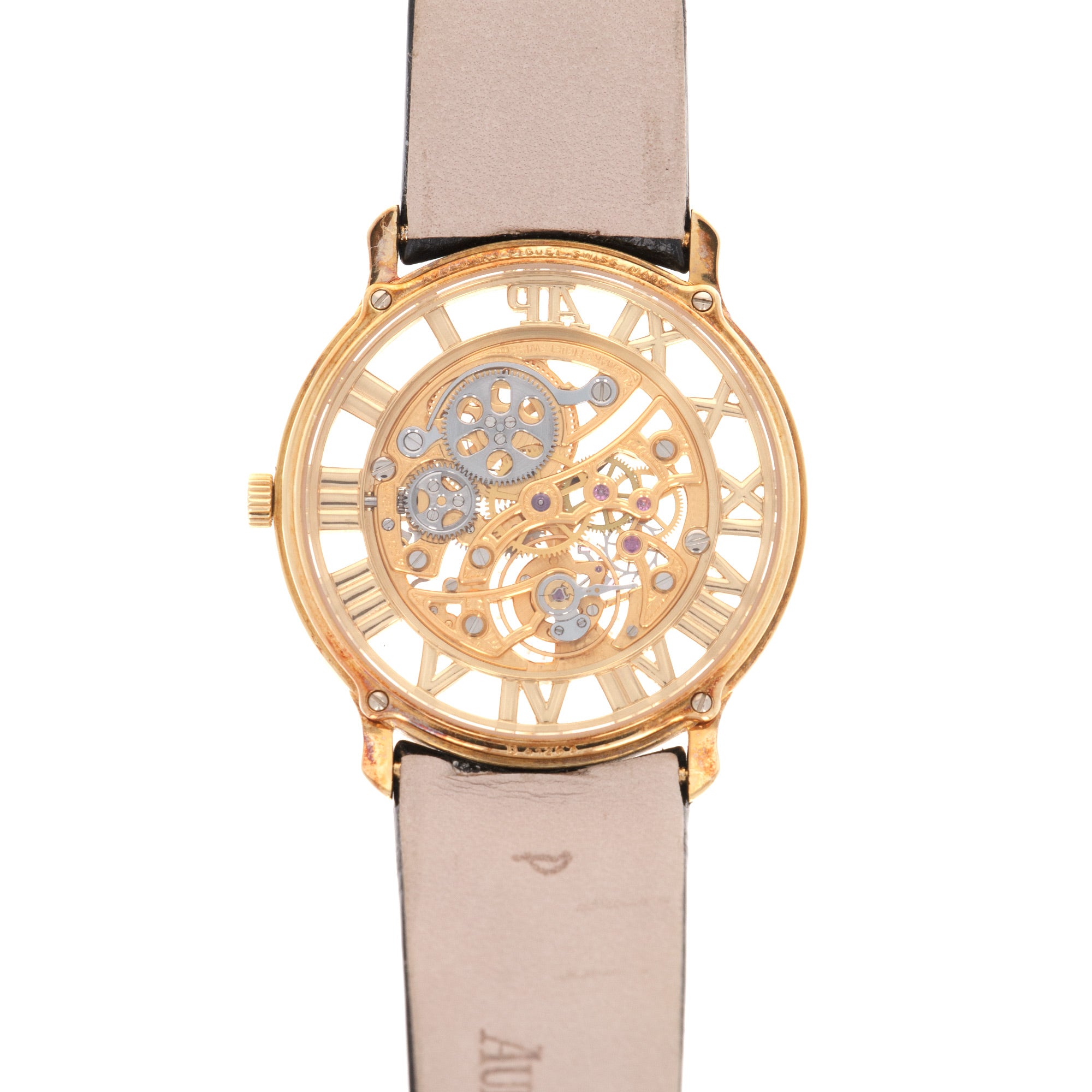 Audemars Piguet - Audemars Piguet Yellow Gold Skeletonized Watch - The Keystone Watches