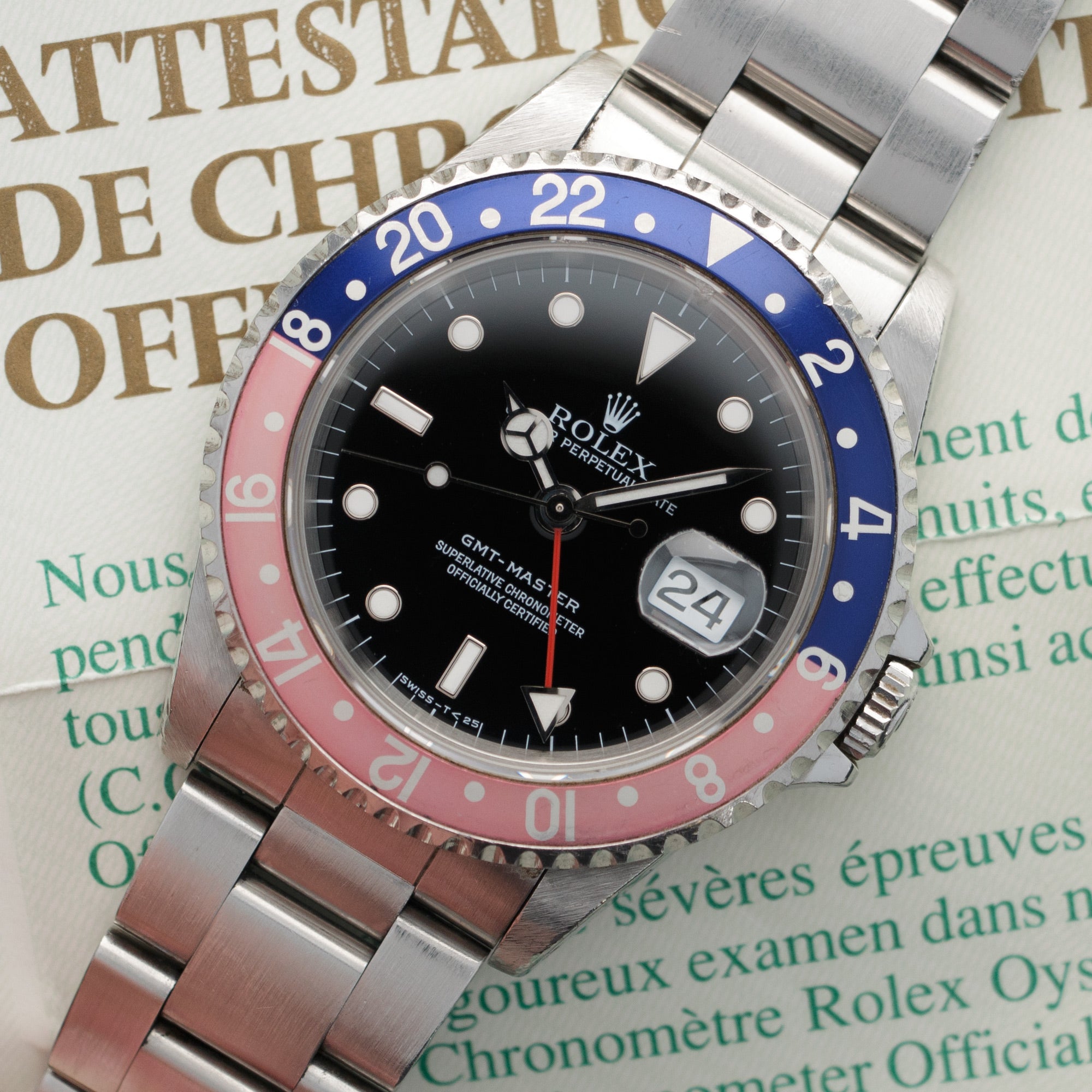 Rolex - Rolex GMT-Master Pepsi Watch Ref. 16700, with Original Papers - The Keystone Watches