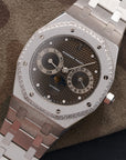 Audemars Piguet - Audemars Piguet White Gold Royal Oak Day-Date Moonphase Diamond Watch - The Keystone Watches