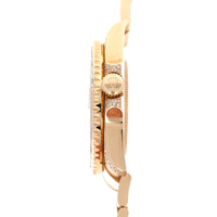 Rolex Yellow Gold GMT-Master II Diamond Sapphire Ruby Watch Ref. 116758
