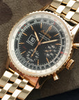 Breitling Yellow Gold Montbrilliant Spatiographe Watch
