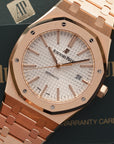 Audemars Piguet - Audemars Piguet Rose Gold Royal Oak Watch Ref. 15400 - The Keystone Watches