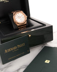 Audemars Piguet - Audemars Piguet Rose Gold Royal Oak Watch Ref. 15400 - The Keystone Watches