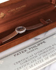 Patek Philippe White Gold Baguette Diamond Watch Ref. 4260