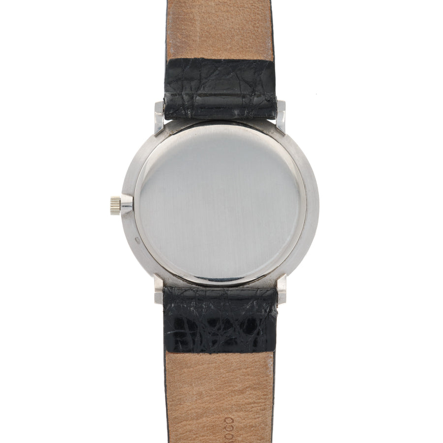 Vacheron Constantin White Gold Strap Watch, Retailed by Turler
