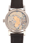 A Lange & Sohne White Gold Saxonia Annual Calendar Watch, Ref. 330.026
