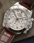 Rolex White Gold Cosmograph Daytona Mother of Pearl Zenith Watch Ref. 16519