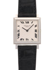 Patek Philippe - Patek Philippe White Gold Square Watch Ref. 3490 - The Keystone Watches