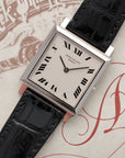 Patek Philippe - Patek Philippe White Gold Square Watch Ref. 3490 - The Keystone Watches