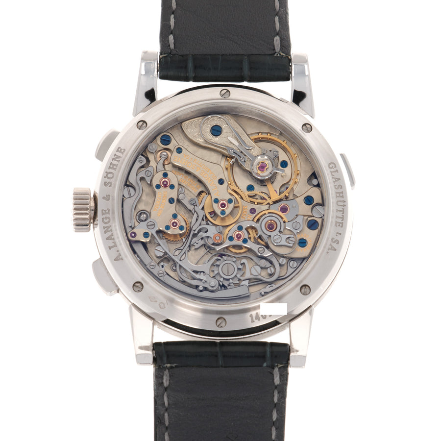 A. Lange & Sohne Platinum Datograph Watch Ref. 403.035