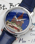 Ulysse Nardin - Ulysse Nardin Platinum San Marco Kremlin Cloisonne Dial Watch - The Keystone Watches