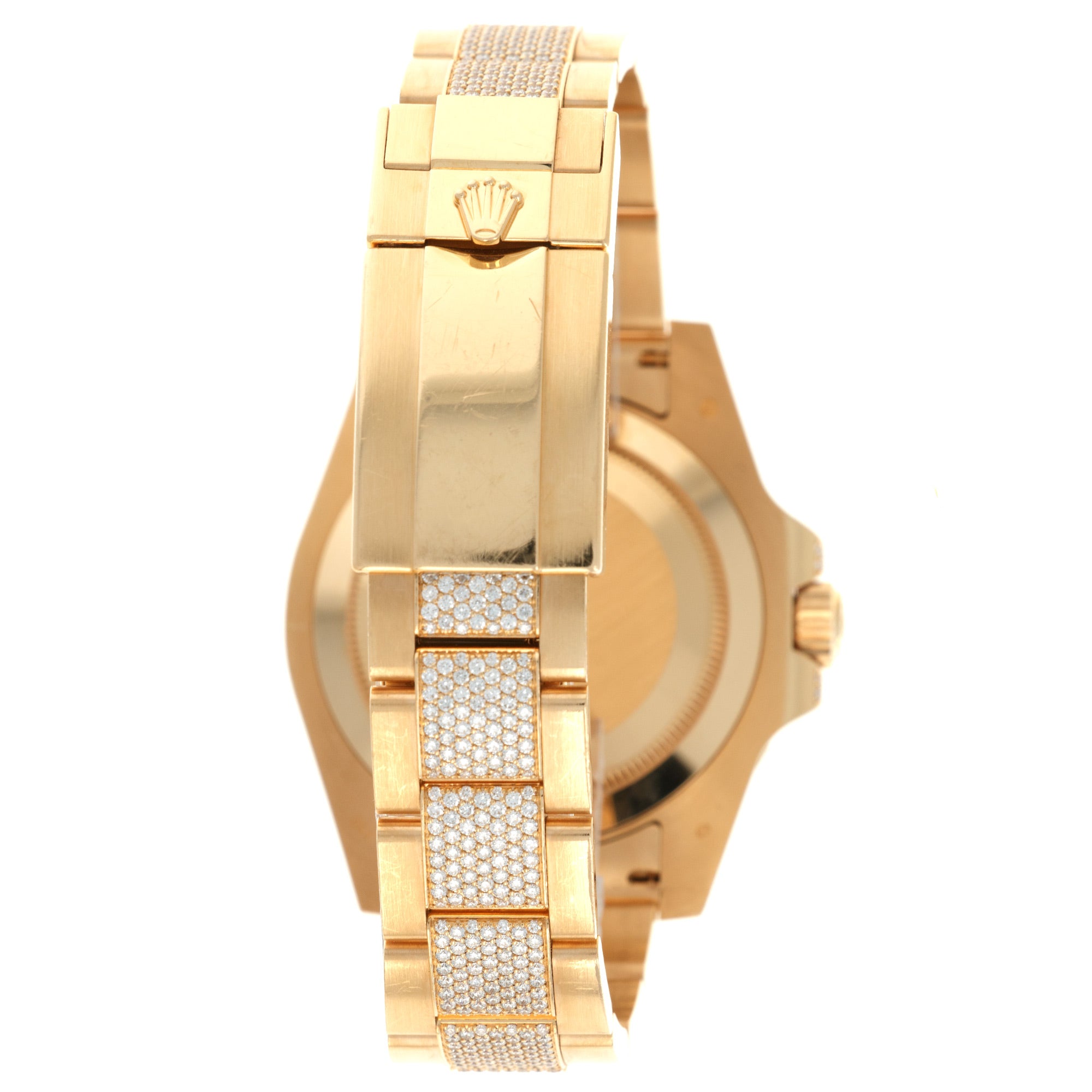 Rolex - Rolex Yellow Gold GMT-Master II Diamond Sapphire Watch Ref. 116758 - The Keystone Watches