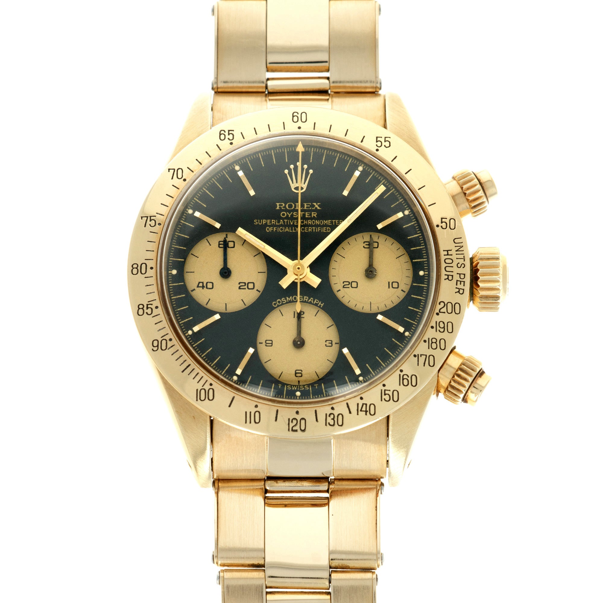 Rolex - Rolex Yellow Gold Cosmograph Big Eye Watch Ref. 6265 - The Keystone Watches