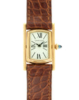 Cartier - Cartier Yellow Gold Cabriolet Reversible Watch - The Keystone Watches