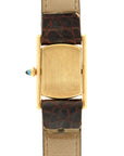 Cartier Yellow Gold Cabriolet Reversible Watch