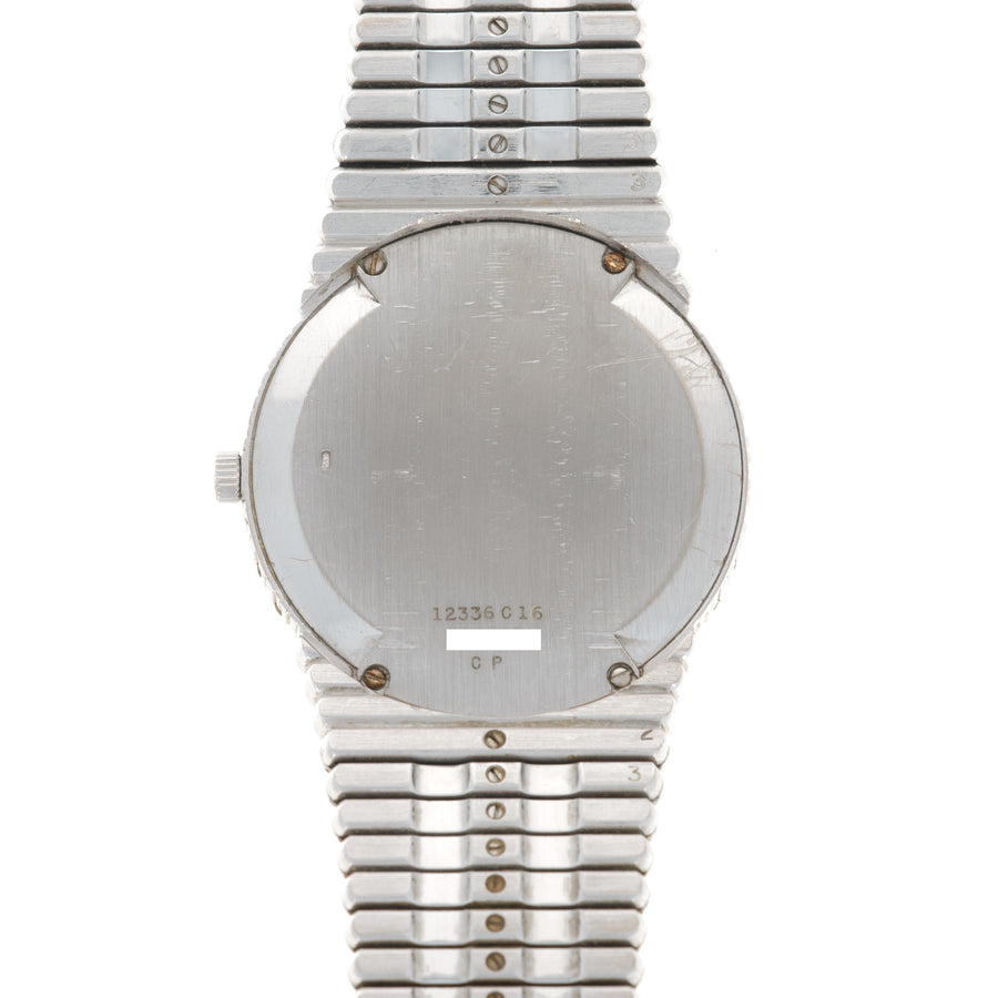Piaget White Gold Diamond & Onyx Automatic Watch