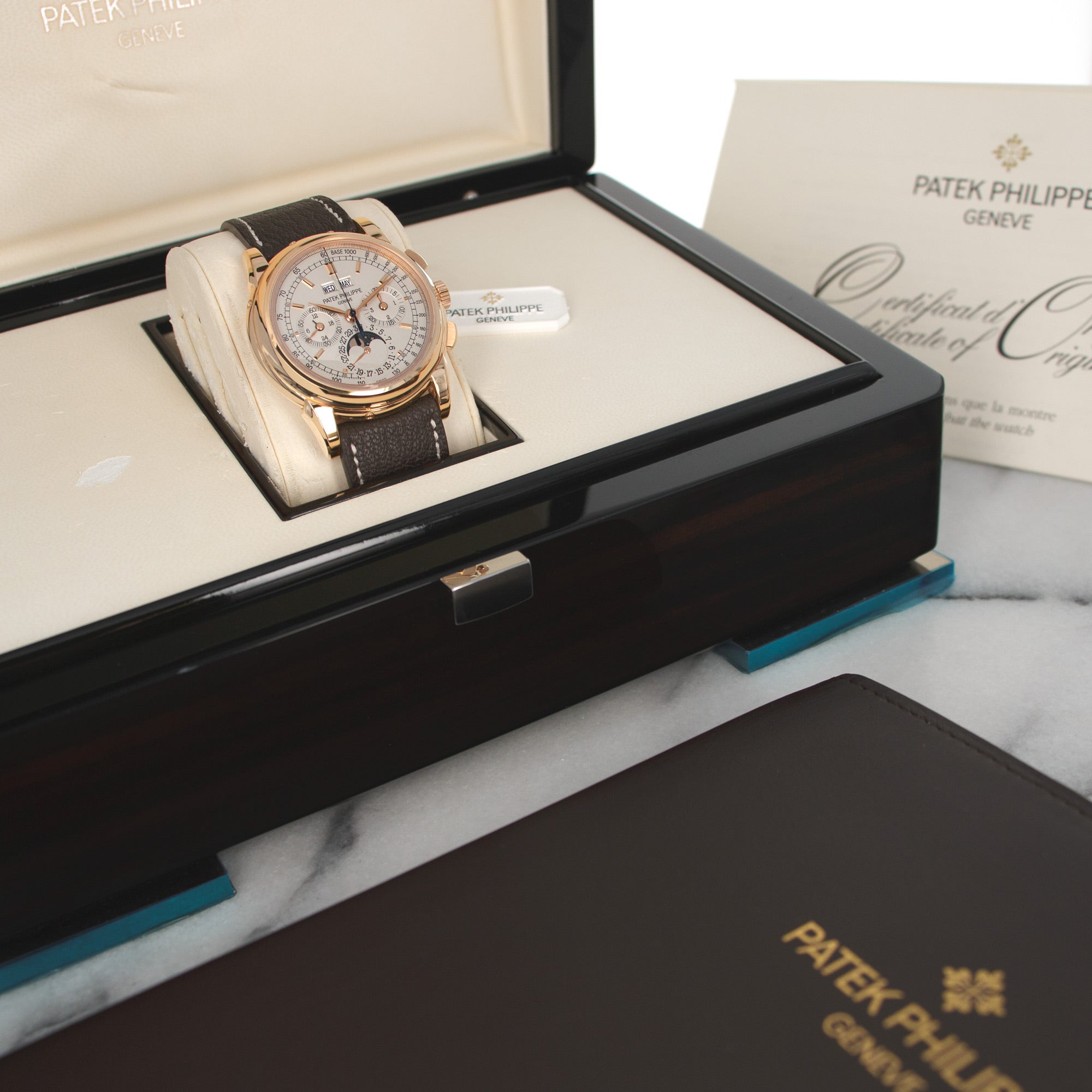 Patek Philippe - Patek Philippe Rose Gold Perpetual Calendar Chronograph Watch Ref. 5970 - The Keystone Watches