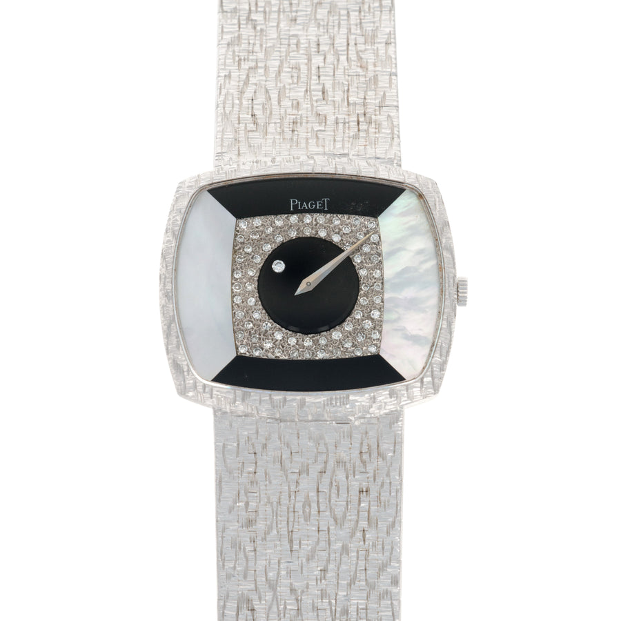 Piaget White Gold Mystery Diamond Watch