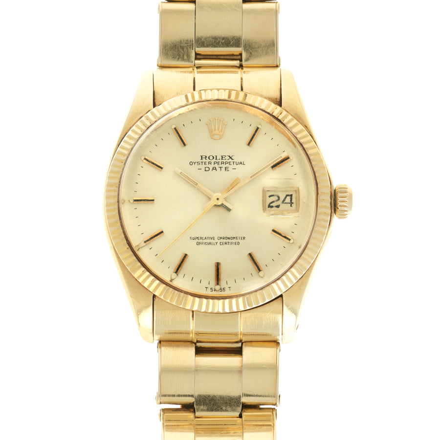 Rolex Yellow Gold Date Watch Ref. 1503